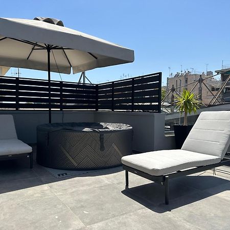 T&T Luxury Apartments - Rooftop Jacuzzi Ateny Zewnętrze zdjęcie