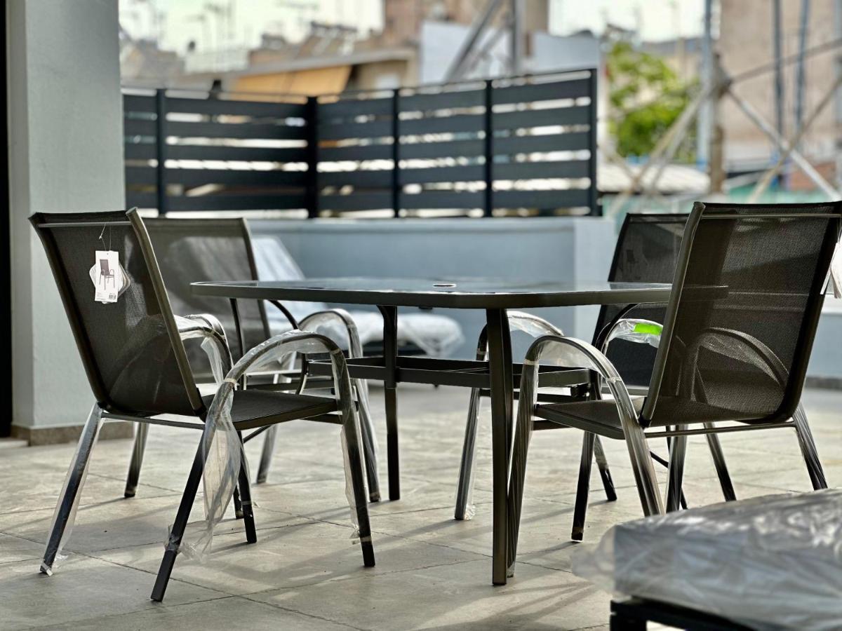 T&T Luxury Apartments - Rooftop Jacuzzi Ateny Zewnętrze zdjęcie